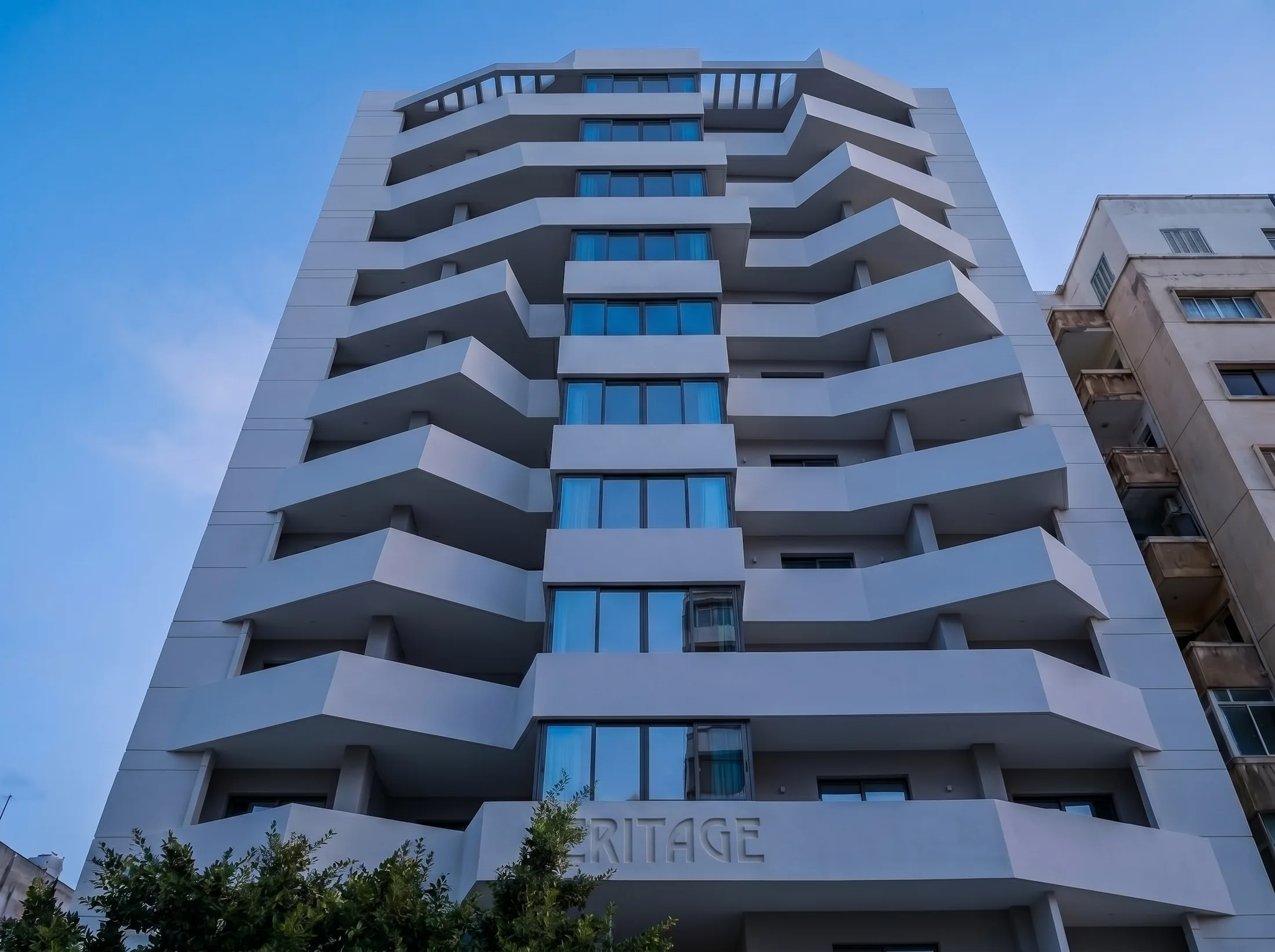 Heritage 432 completed contemporary façade