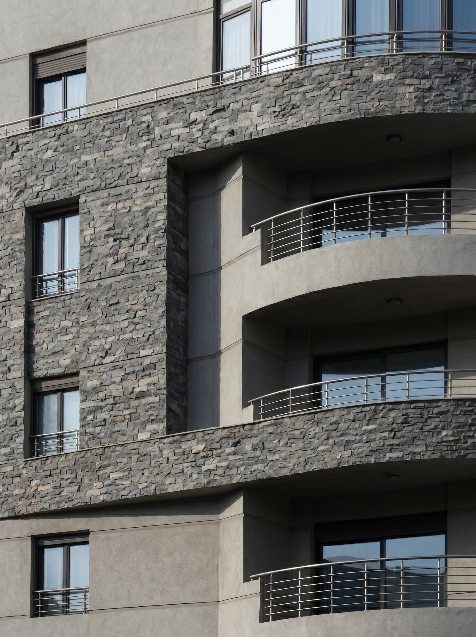 Heritage Bigavita stone façade detail