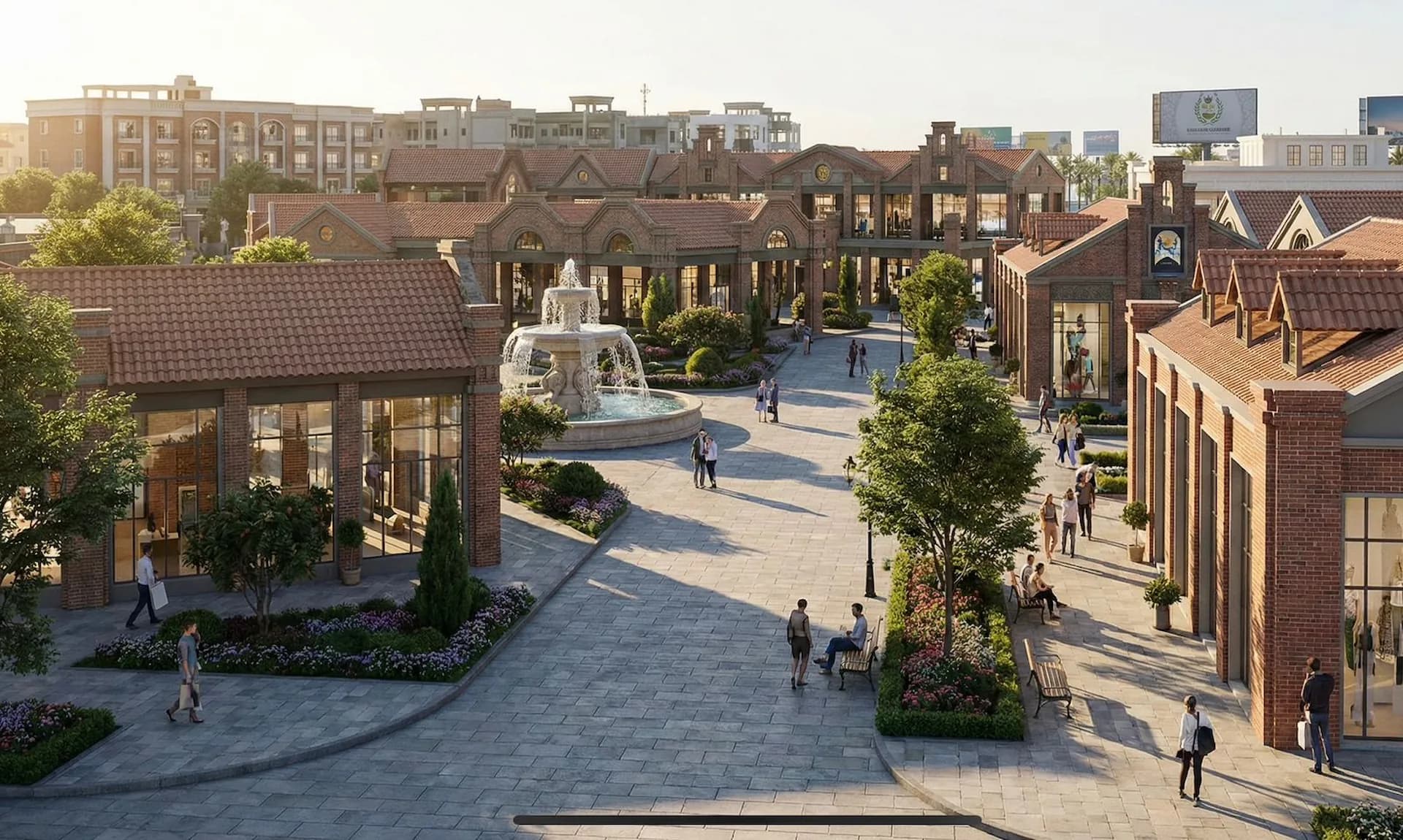 Heritage Gate plaza experience