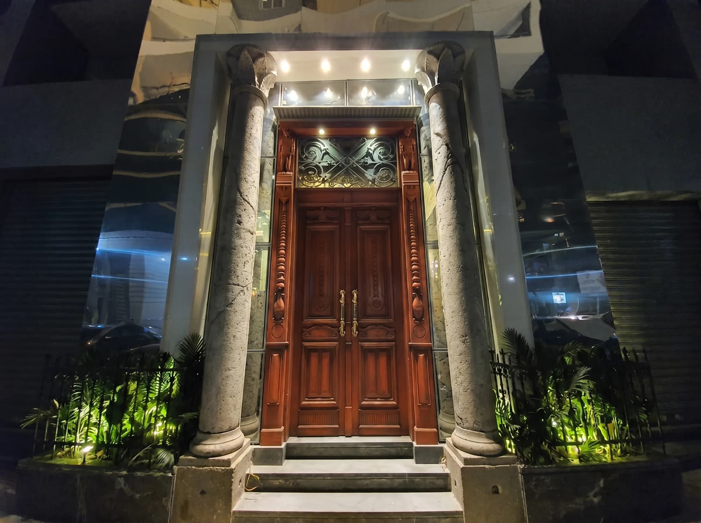 Heritage Legend entry door and ceremonial entrance