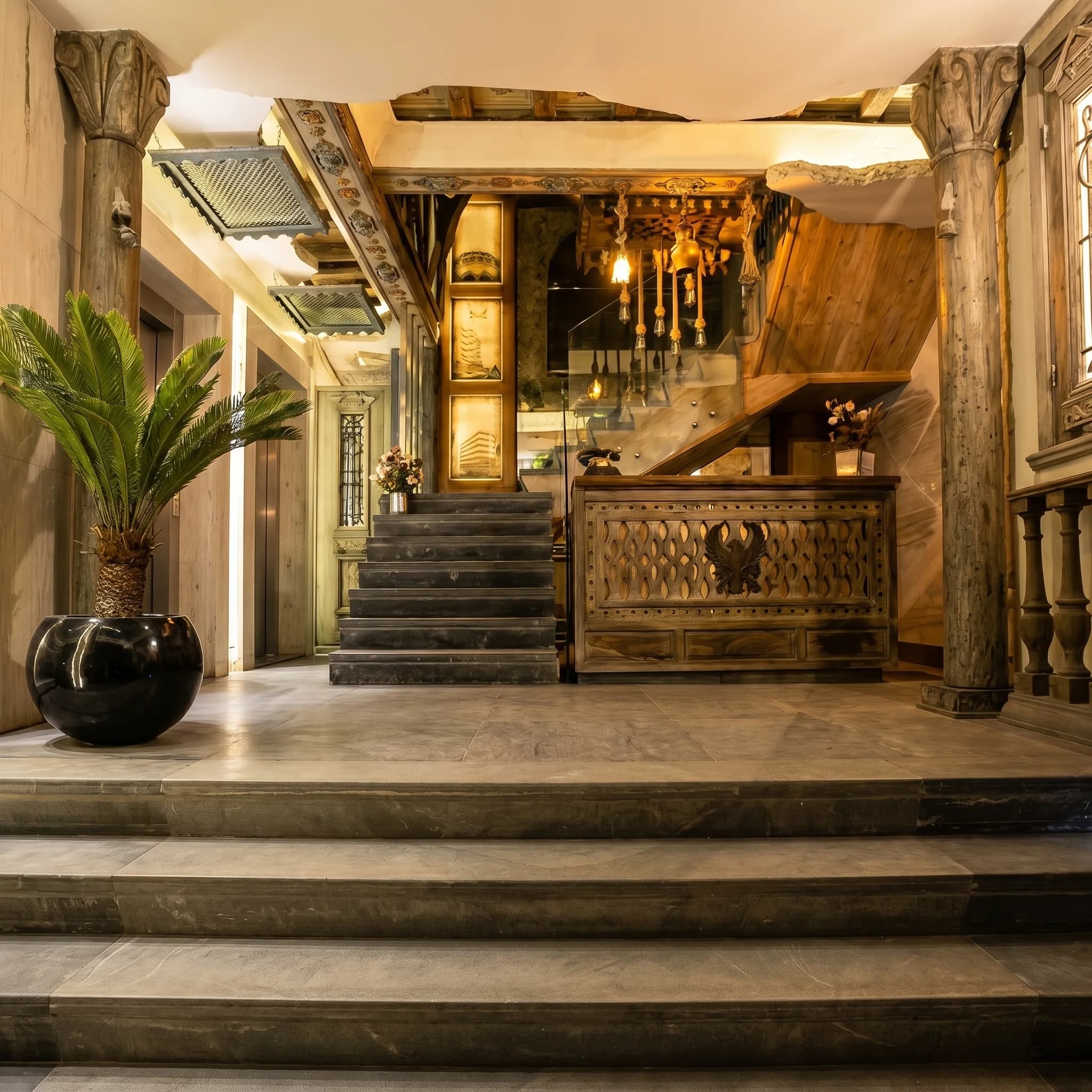 Heritage Legend interior arrival and reception